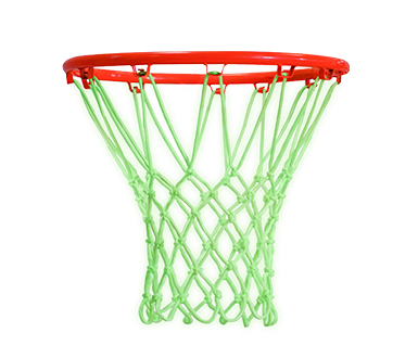 BRIGHT™ Glow in the dark Basketball Net